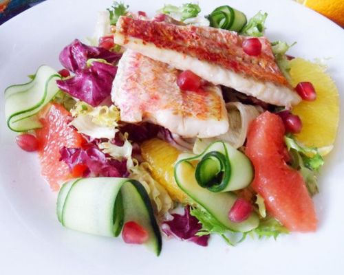 Салатный микс с барабулькой – рыбные рецепты