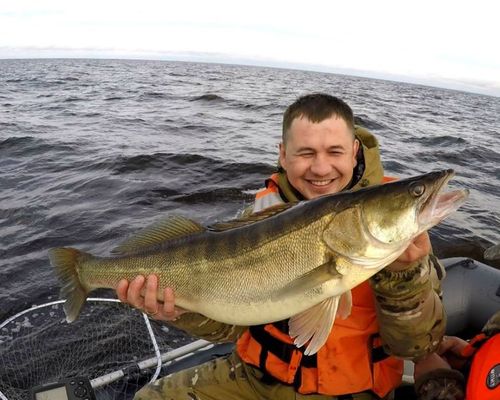 Рыбалка на Рыбинском водохранилище с Сергеем Анцевым