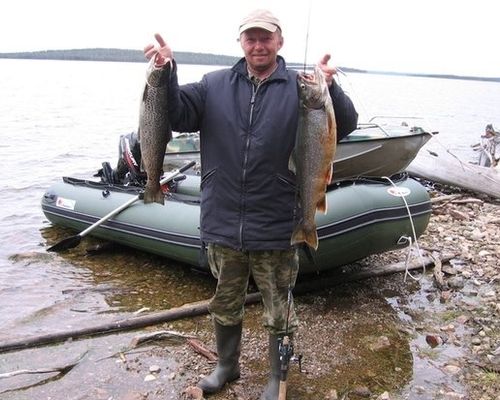 Рыбалка в Карелии с Вячеславом