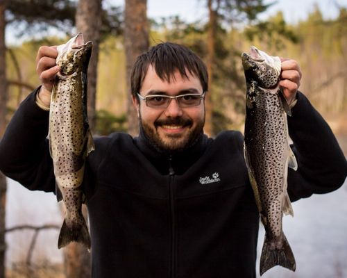 Рыбалка в Мурманской области с Владимиром Куликовым