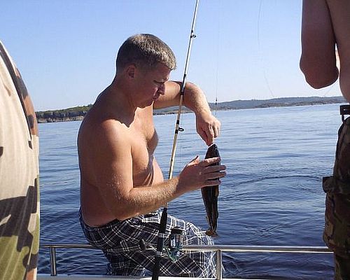 Рыбалка на треску в Белом море с Александром