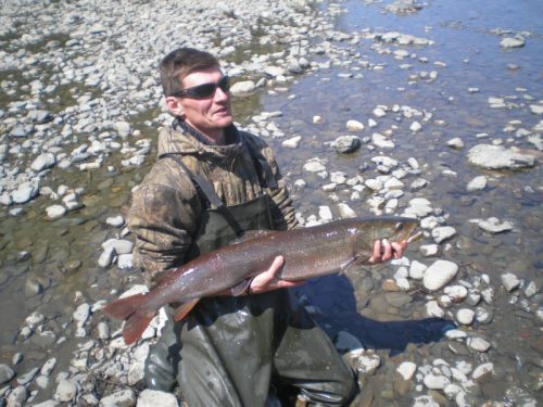 Рыбалка-сплав по реке Шевли