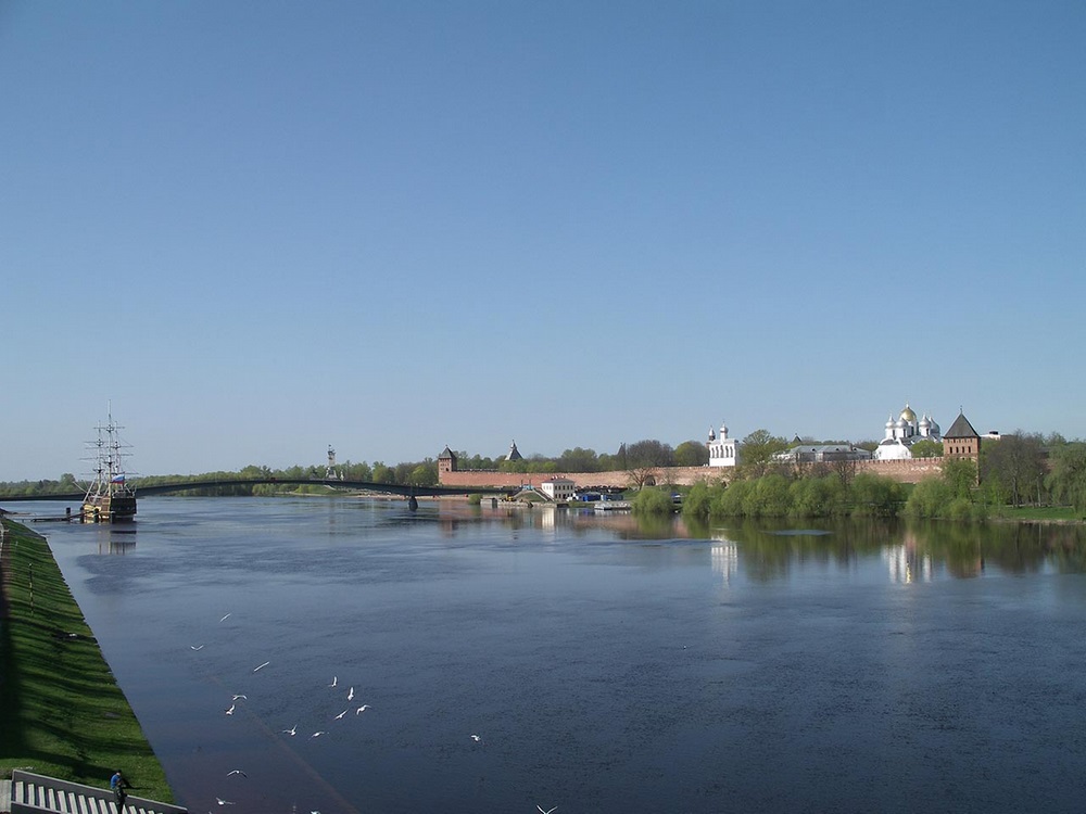 Река Волхов Новгородская область